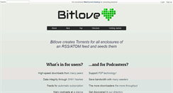 Desktop Screenshot of bitlove.org