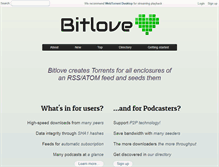 Tablet Screenshot of bitlove.org